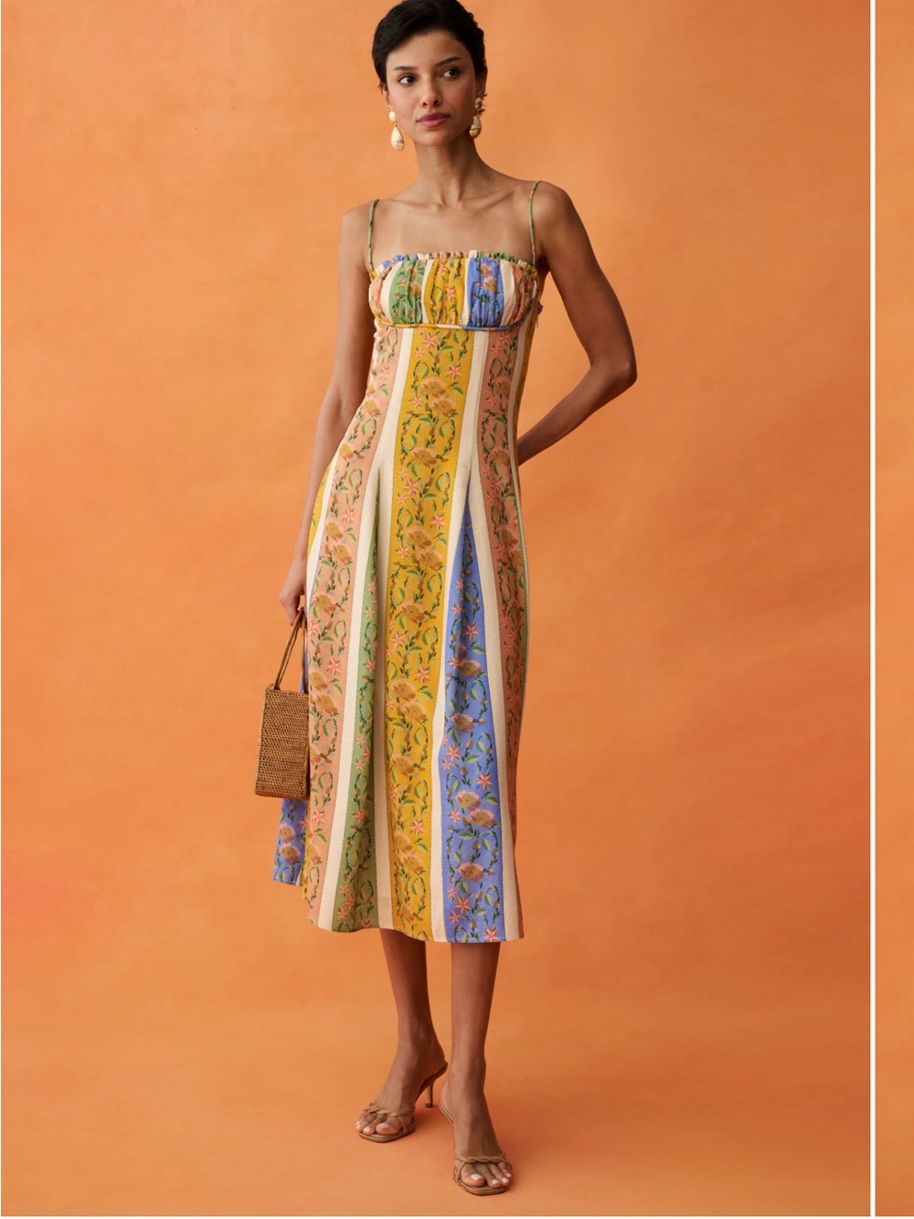 NWT Anaya Rainey Boho Tropical Few Moda Size 6